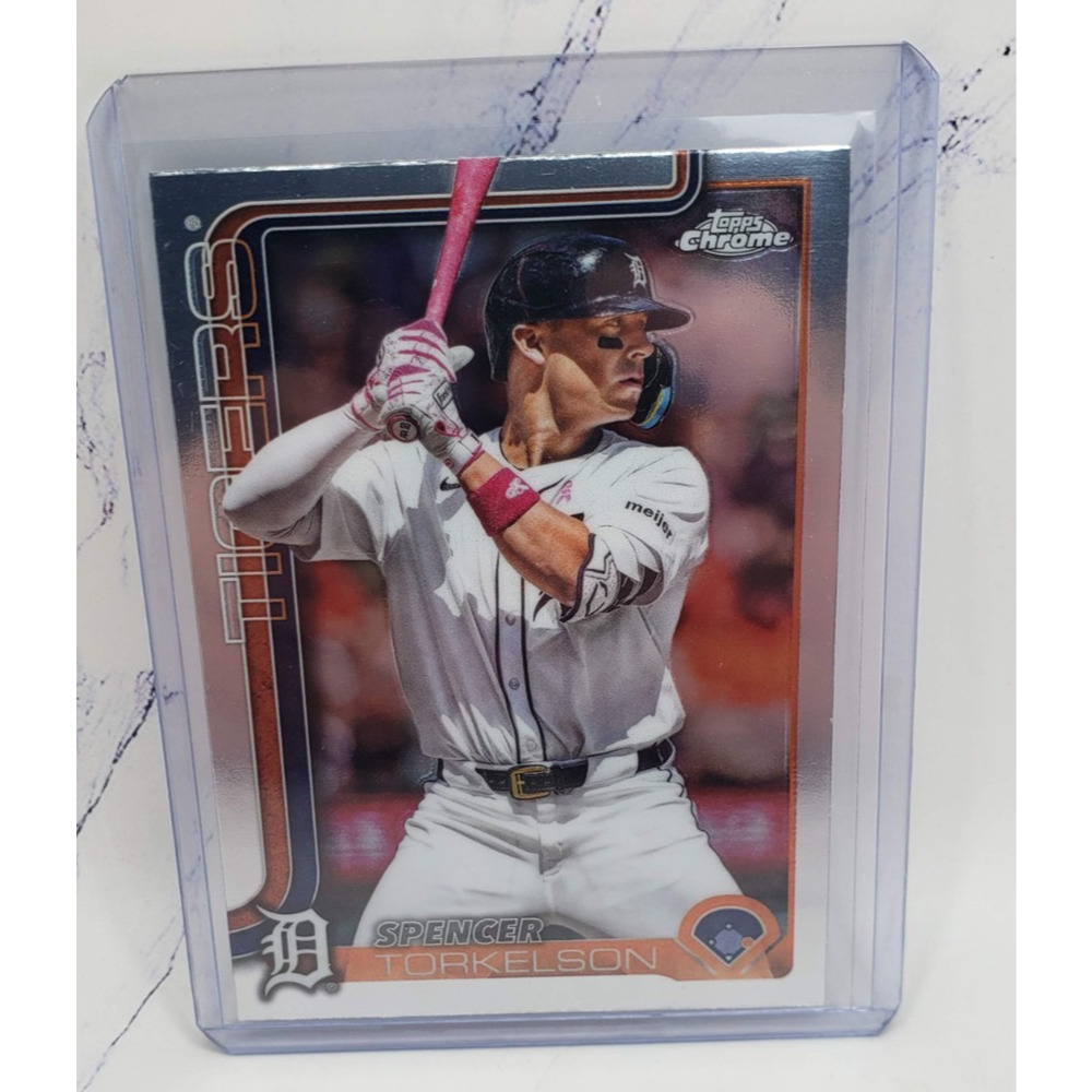 2025 Topps Chrome Update Series Spencer Torkelson Detroit Tigers #USC27